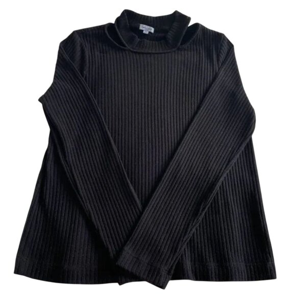 Splendid High Neck Cutout Sweater - Picture 1 of 6